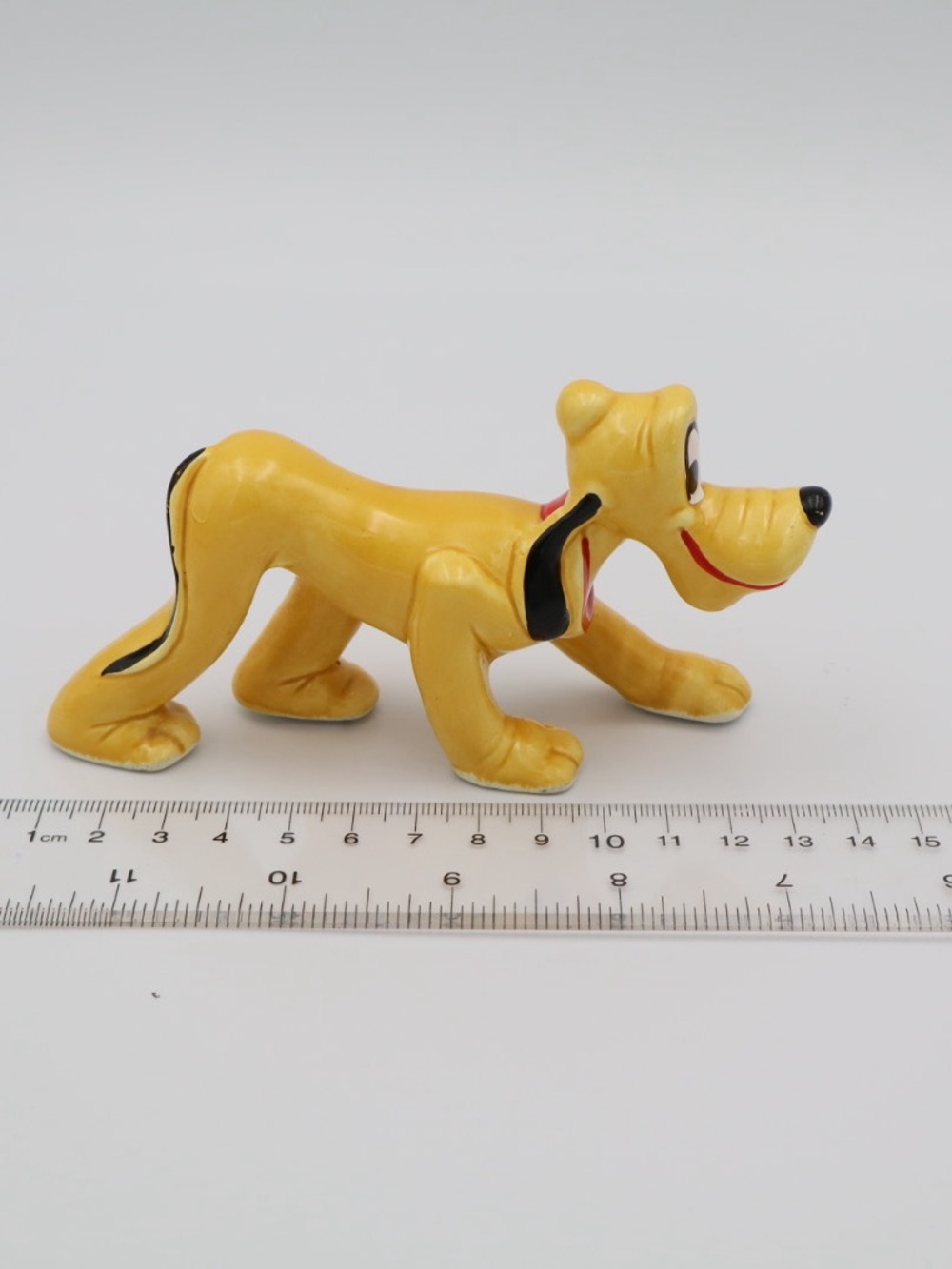 Made in Japan Walt Disney Pluto Ceramic Figurine - Picture 3 of 9